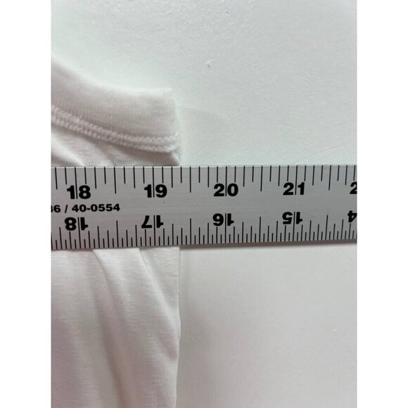 Lululemon Women Cropped Muscle Tank Sleeve Length White Size 10 - Picture 8 of 8